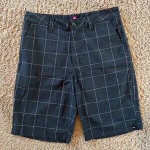 Men's Quicksilver Shorts- size 30 BLACK/GRAY